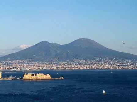 Mount Vesuvius; het gebied rondom de Vesuvius is dicht bevolkt